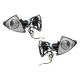 Front Door LED Rotary Tweeters 3 colors suitable for Mercedes C-Class W205 C205 S205 (2014-2018)