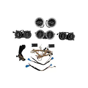AC Vent Grilles SET Front and Rear Side 64 colors suitable for Mercedes S-Class W222 (2013-2020)