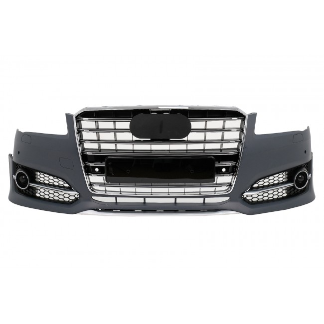 Front Bumper suitable for Audi A8 D4 Facelift D4.5 (2014-2017) S8 Design