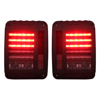 Full LED Taillights suitable for JEEP Wrangler Rubicon JK (2007-2017)