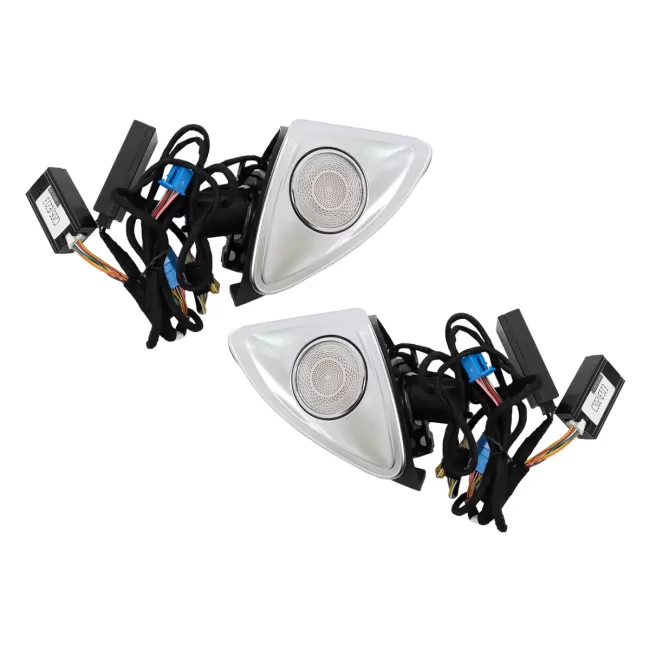 Front Door LED 4D Rotary Tweeters 64 colors suitable for Mercedes S-Class W222 (2013-2020)