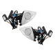 Front Door LED 4D Rotary Tweeters 64 colors suitable for Mercedes S-Class W222 (2013-2020)