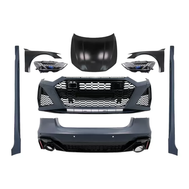 Complete Wide Body Kit suitable for Audi A7 4G (2010-2014) Conversion to 2020+ RS Design