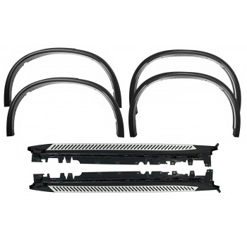 Wheel Arches Fender Flares suitable for BMW X5 F15 (2014-2018) and Running Boards