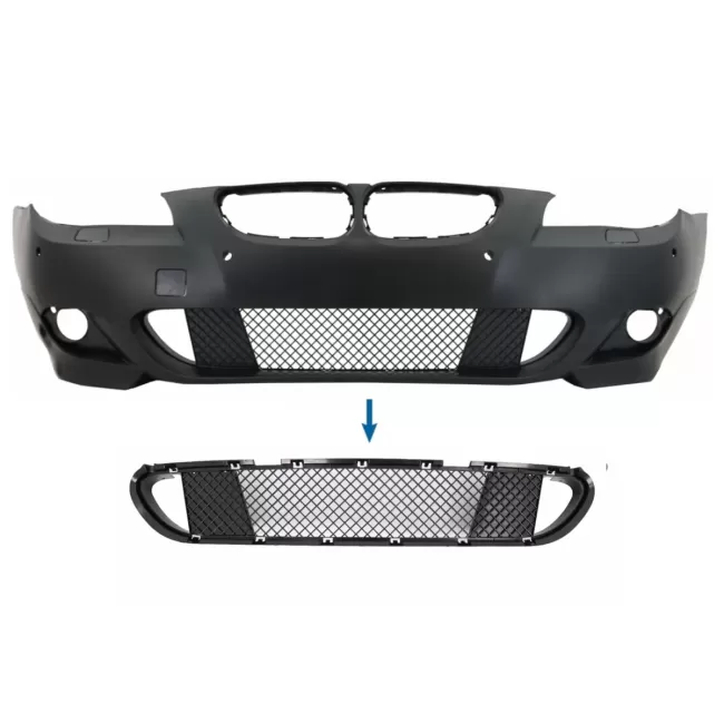 Front Bumper Middle Lower Grille suitable for BMW 5 Series E60 E61 (2003-2010) M-Tech