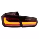 FULL LED BAR Taillights suitable for BMW 3 Series F30 Pre LCI & LCI (2011-2019) Red Clear with Dynamic Sequential Turning Light