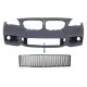 Front Bumper Central Lower Grille suitable for BMW 5 Series F10 F11 M-Tech (2009-2017)