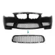 Front Bumper Central Lower Grille suitable for BMW 5 Series F10 F11 M5 (2009-2017)
