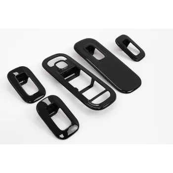 Car Window Glass Lift Switch Button Cover Trim suitable for Mercedes A-Class W177 V177 (2018-Up) LHD