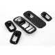 Car Window Glass Lift Switch Button Cover Trim suitable for Mercedes A-Class W177 V177 (2018-Up) LHD