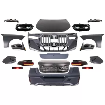 Body Kit suitable for BMW 7 Series F01 (2008-2015) Conversion to G70 Design