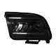 LED Headlights suitable for Ford Mustang V Pre-Facelift (2005-2009) Black Dynamic Sequential Turning Lights