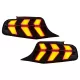 LED Taillights suitable for Ford Mustang V Pre-Facelift (2010-2012) Smoke 7 Modes with Dynamic Sequential Turning Lights
