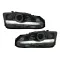 Halogen Headlights suitable for Lexus CT ZWA10 (2010-2016) Black