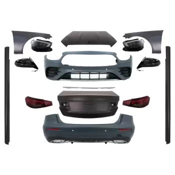 Body Kit suitable for Mercedes E-Class W212 (2009-2012) Conversion to W213 E63 Design