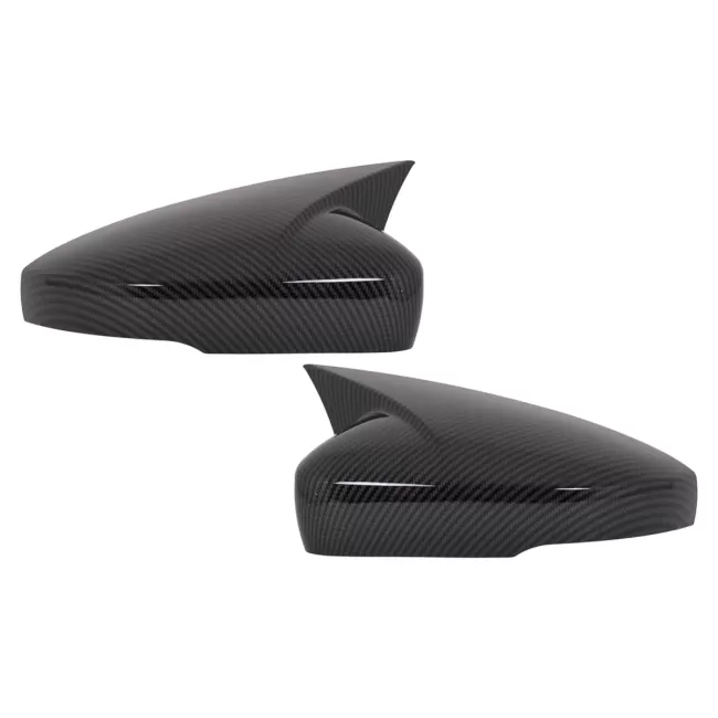 Mirror Covers suitable for VW Polo 6R 6C MK5 (2009-2017) Up! Hatchback (09.2016-2019) Carbon Look