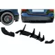 Rear Bumper Diffuser Extensions Splitters suitable for Mercedes A-Class W176 A45 Hatchback (2015-2018)