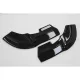 Rear Bumper Side Splitters Fins suitable for Mercedes A-Class W176 Sport Line A45 Hatchback (2012-2018) Piano Black