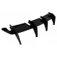 Rear Bumper Extension Splitter for Diffuser suitable for Mercedes A-Class W176 A45 Hatchback (2015-2018)