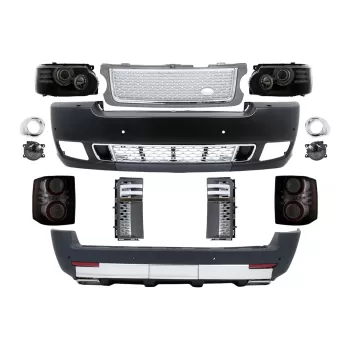 Body Kit suitable for Land Range Rover Vogue L322 (2010-2012) Conversion to Autobiography Design
