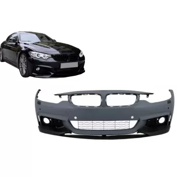 Front Bumper suitable for BMW 4 Series F32 F33 F36 (2013-2020) M Sport Design