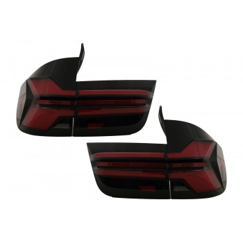 LED Taillights suitable for BMW X5 E70 (2007-2013) Light Bar Upgrade to G05 LCI Design
