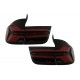 LED Taillights suitable for BMW X5 E70 (2007-2013) Light Bar Upgrade to G05 LCI Design