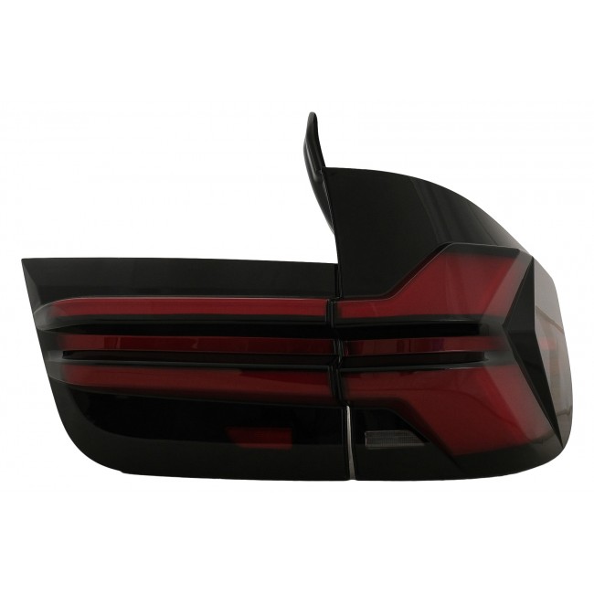 LED Taillights suitable for BMW X5 E70 (2007-2013) Light Bar Upgrade to G05 LCI Design