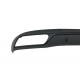 Rear Bumper Diffuser suitable for Mercedes C-Class W205 S205 (2014-2018) C63 Look Shadow Black only for Standard Bumper
