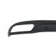 Rear Bumper Diffuser with Muffler Tips suitable for Mercedes C-Class W205 S205 (2014-2018) C63 Look Shadow Black only for Standard Bumper