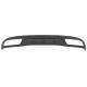 Rear Bumper Diffuser with Muffler Tips suitable for Mercedes C-Class W205 S205 (2014-2018) C63 Look Shadow Black and Chrome for Standard Bumper