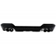 Rear Bumper Valance Diffuser Double Outlet with Exhaust Tips suitable for BMW X3 G01 LCI M-Sport (2021-2023) Piano Black