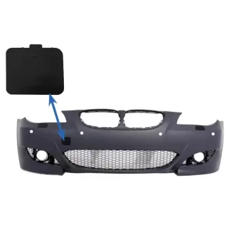 Tow Hook Cover Front Bumper suitable for BMW 5 Series E60 (2003-2010) M5 M-Tech M-Sport Design