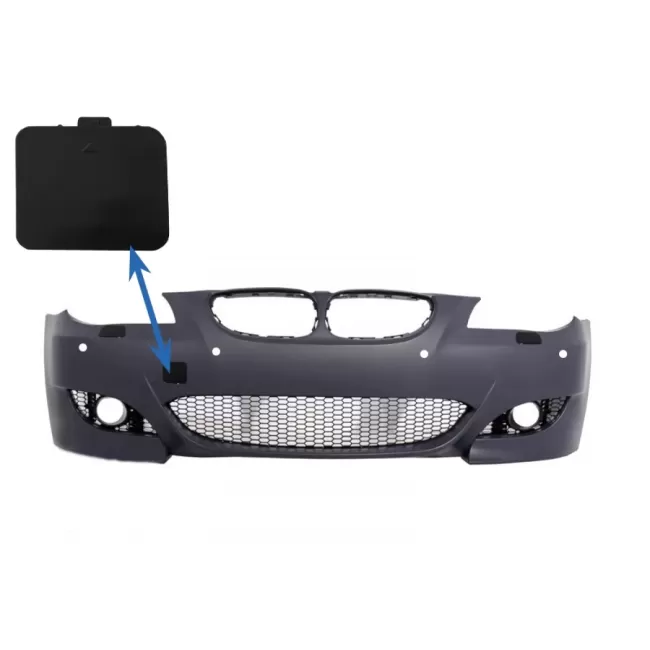 Tow Hook Cover Front Bumper suitable for BMW 5 Series E60 (2003-2010) M5 M-Tech M-Sport Design