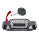 Tow Hook Cover Front Bumper suitable for Audi A6 C7 4G Facelift (2011-2018) RS6 Design