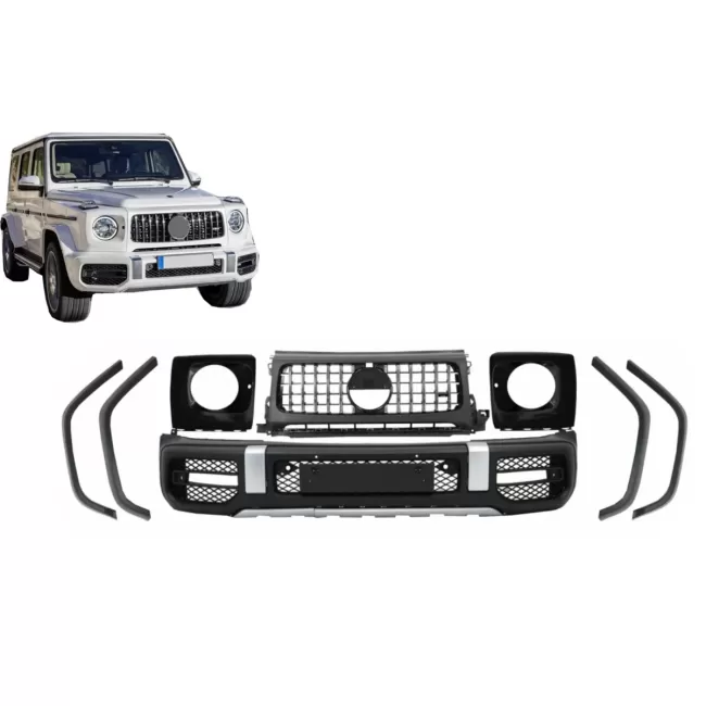 Front Bumper suitable for Mercedes G-Class W463 / W464 (2018-Up) G63 Design