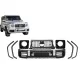 Front Bumper suitable for Mercedes G-Class W463 / W464 (2018-Up) G63 Design