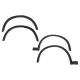 Wheel Arches Fender Flares suitable for BMW X3 F25 (06.2009-08.2017) X4 F26 (2014-03.2018) M Sport Design