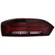 Taillights LED suitable for VW Jetta Mk6 VI (2012-2014) Dynamic Flowing Turn Signals Red Smoke