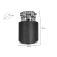 Universal Exhaust Muffler Tip Carbon Fiber Matte Finish Inlet 6cm/2.36inch
