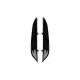 Front Bumper Flaps Side Fins Flaps suitable for Mercedes A-Class W177 V177 (04.2018-2022) A35 Design Black Edition