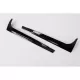 Trunk Rear Window Fin Spoiler suitable for VW Polo AW MK6 (2018-up) Piano Black
