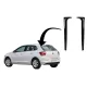 Trunk Rear Window Fin Spoiler suitable for VW Polo AW MK6 (2018-up) Piano Black