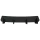Rear Bumper Extension Splitter for Diffuser suitable for VW Golf 7.5 Facelift GTI (2017-2020) Black