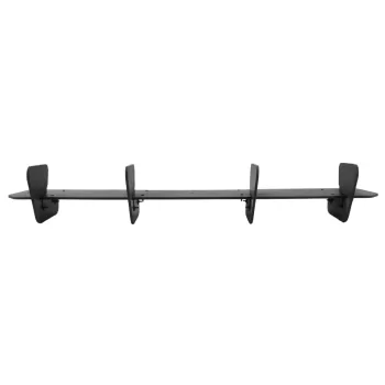Rear Bumper Extension Splitter for Diffuser suitable for VW Golf 7.5 Facelift GTI (2017-2020) Black