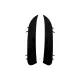 Rear Bumper Splitters Fins Side Vent Flaps Flics suitable for Mercedes CLA W117 C117 X117 (2013-2018) CLA45 Design