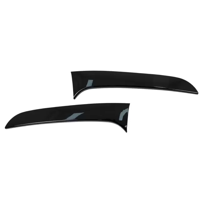 Trunk Rear Window Fin Spoiler suitable for BMW 1 Series F20 F21 (2011-2019) Piano Black