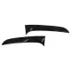 Trunk Rear Window Fin Spoiler suitable for BMW 1 Series F20 F21 (2011-2019) Piano Black
