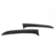 Trunk Rear Window Fin Spoiler suitable for BMW 1 Series F20 F21 (2011-2019) Piano Black