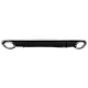 Rear Bumper Valance Diffuser with Exhaust Tips suitable for Audi A4 B8 Limousine Avant Pre Facelift (2007-2011) RS4 Design